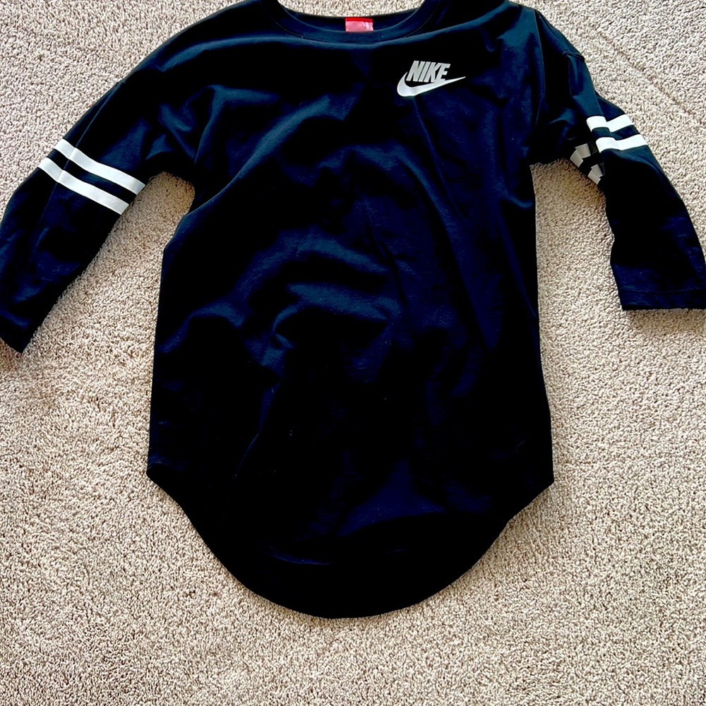 Nike JUST DO IT Jerseys! Like new! One royal blue one black